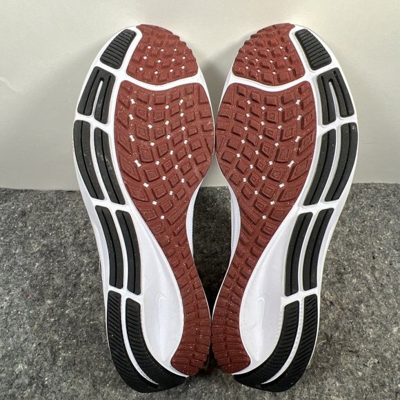 Nike Air Zoom Pegasus 38 - DQ4499 101 - Sail/Black-Red-Men's 13, UK12, EUR 47.5 - Picture 10 of 13